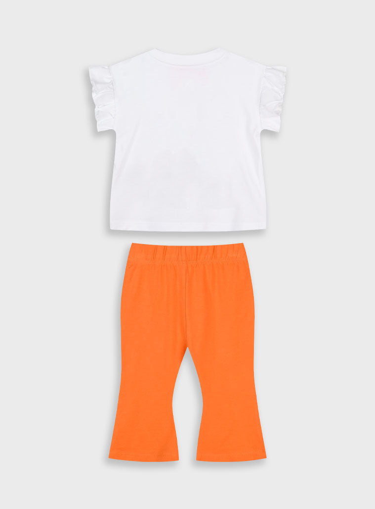 Orange INFANT'S SET