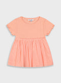 Salmon Pink INFANT'S DRESS