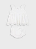 White INFANT'S SET