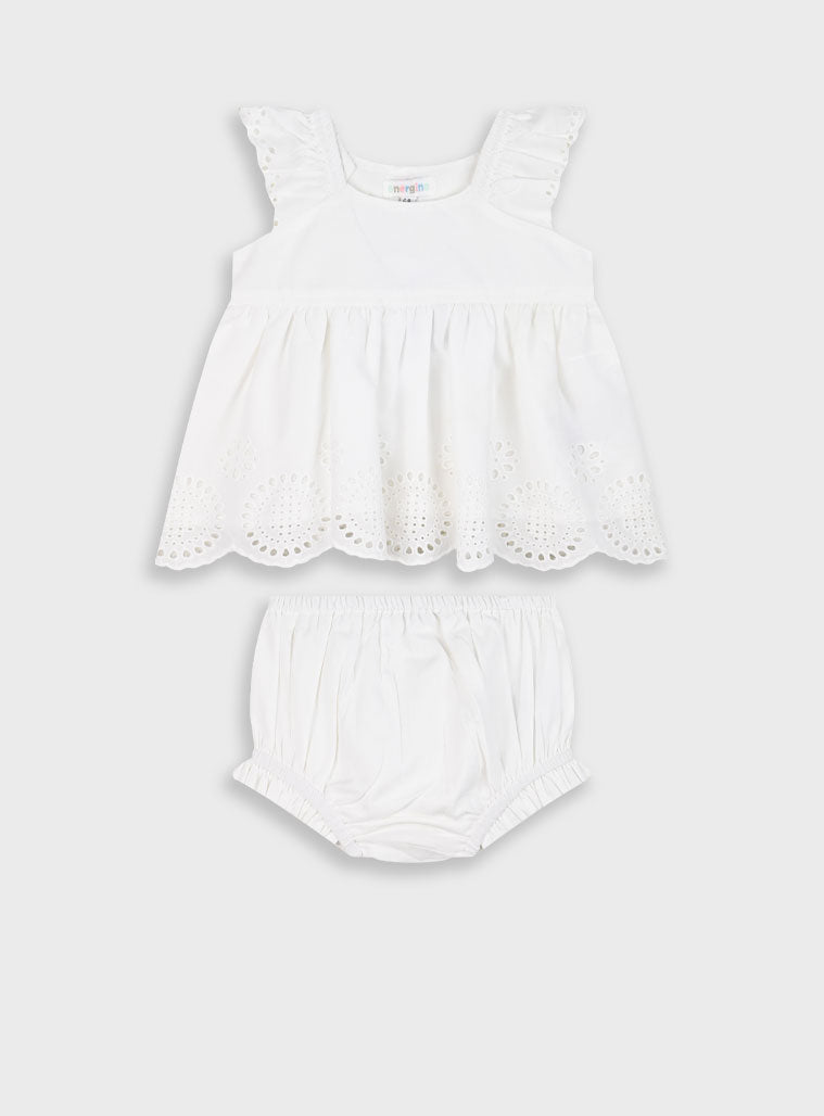 White INFANT'S SET