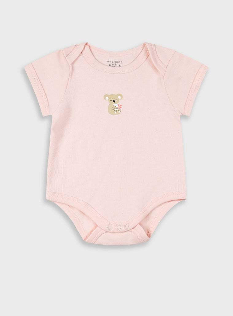 All Over Print 5 PCS INFANT'S SET OF ROMPERS