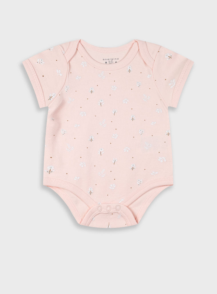 All Over Print 5 PCS INFANT'S SET OF ROMPERS
