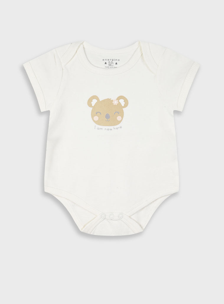 All Over Print 5 PCS INFANT'S SET OF ROMPERS