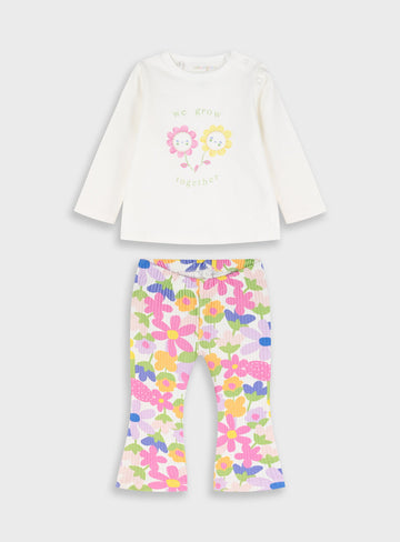 Infant Set(Legging,Blouse) for Girls Energiers