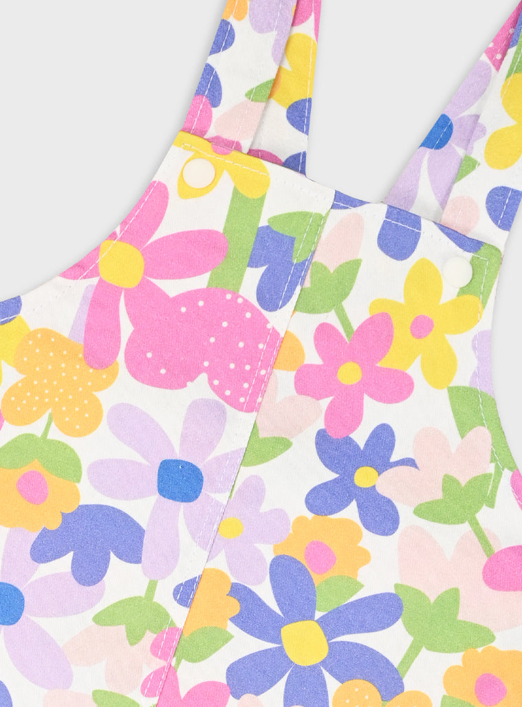 Infant Set(Dungaree,Blouse) for Girls Energiers