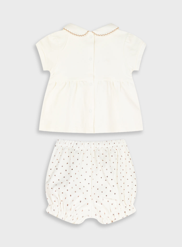 Infant Set(Shorts,Blouse) for Girls Energiers