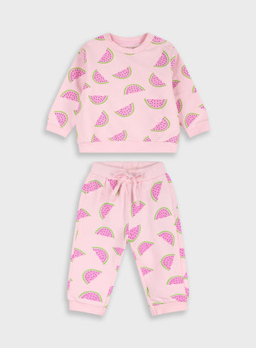 Infant Tracksuit(Blouse,Pants) for Girls Energiers