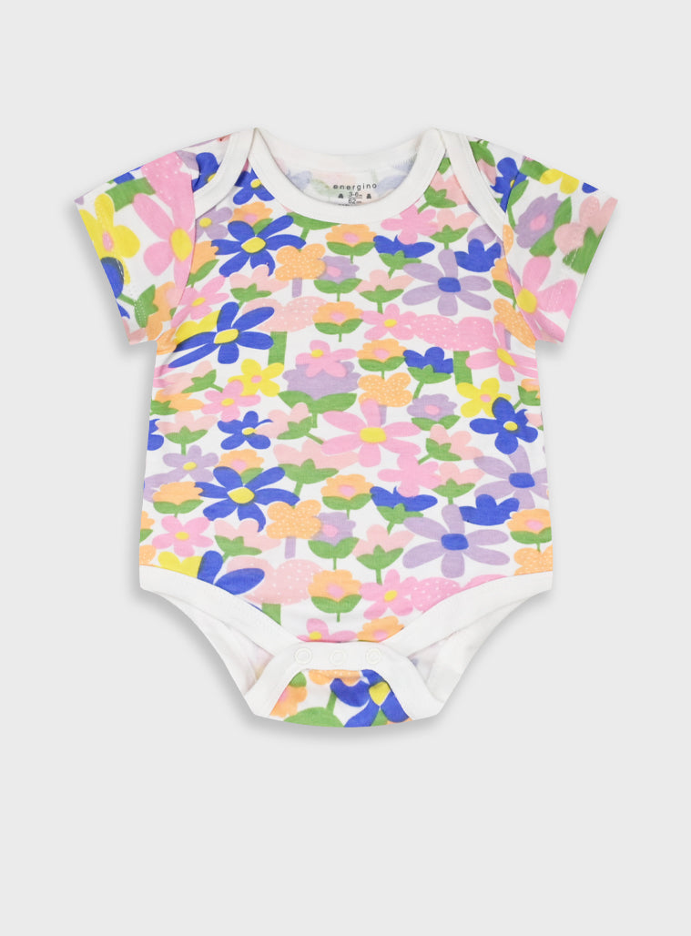 5 Pcs Infant Set Of Rompers for Girls Energiers