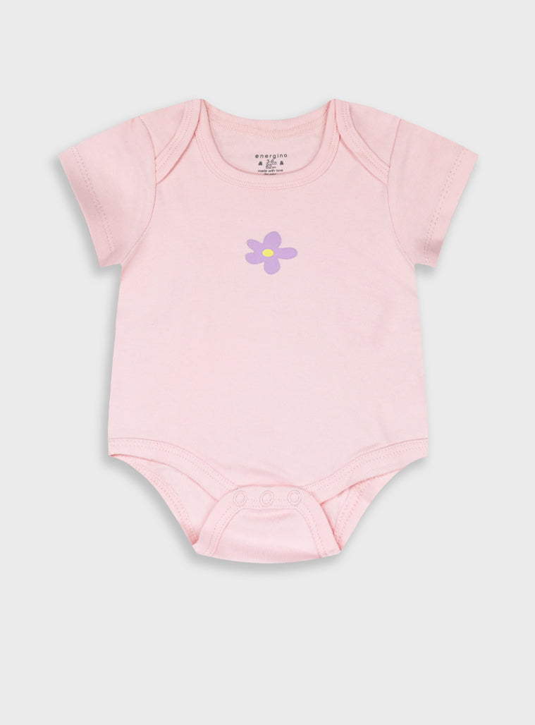5 Pcs Infant Set Of Rompers for Girls Energiers