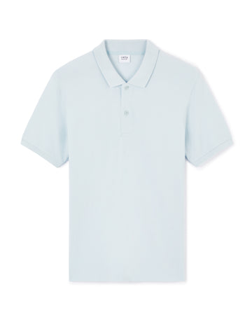 Teone Baby Blue Short Sleeves Polo