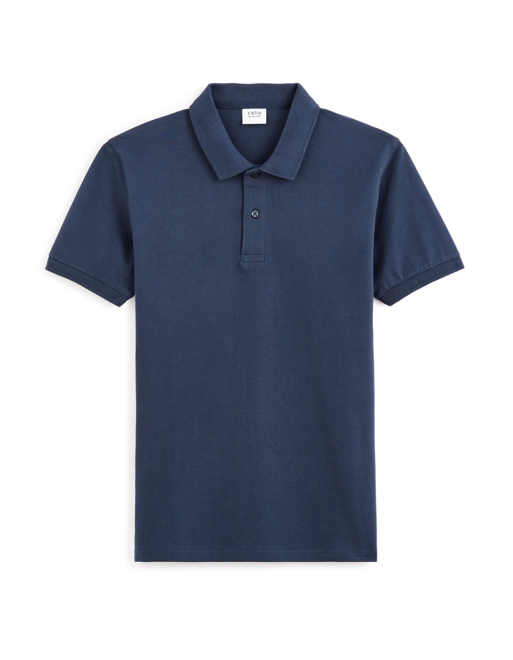 Regular pique polo shirt 100% cotton Celio