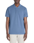 Teone Blue Storm Short Sleeves Polo Celio