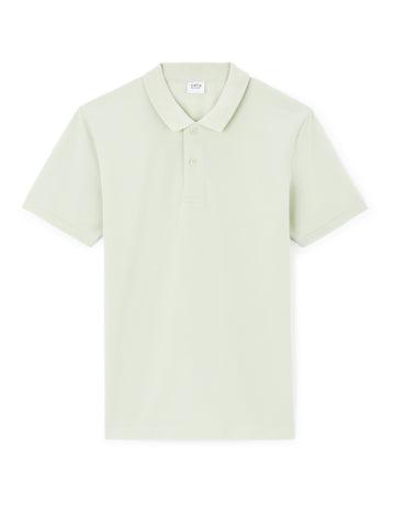Teone Mineral Green Short Sleeves Polo