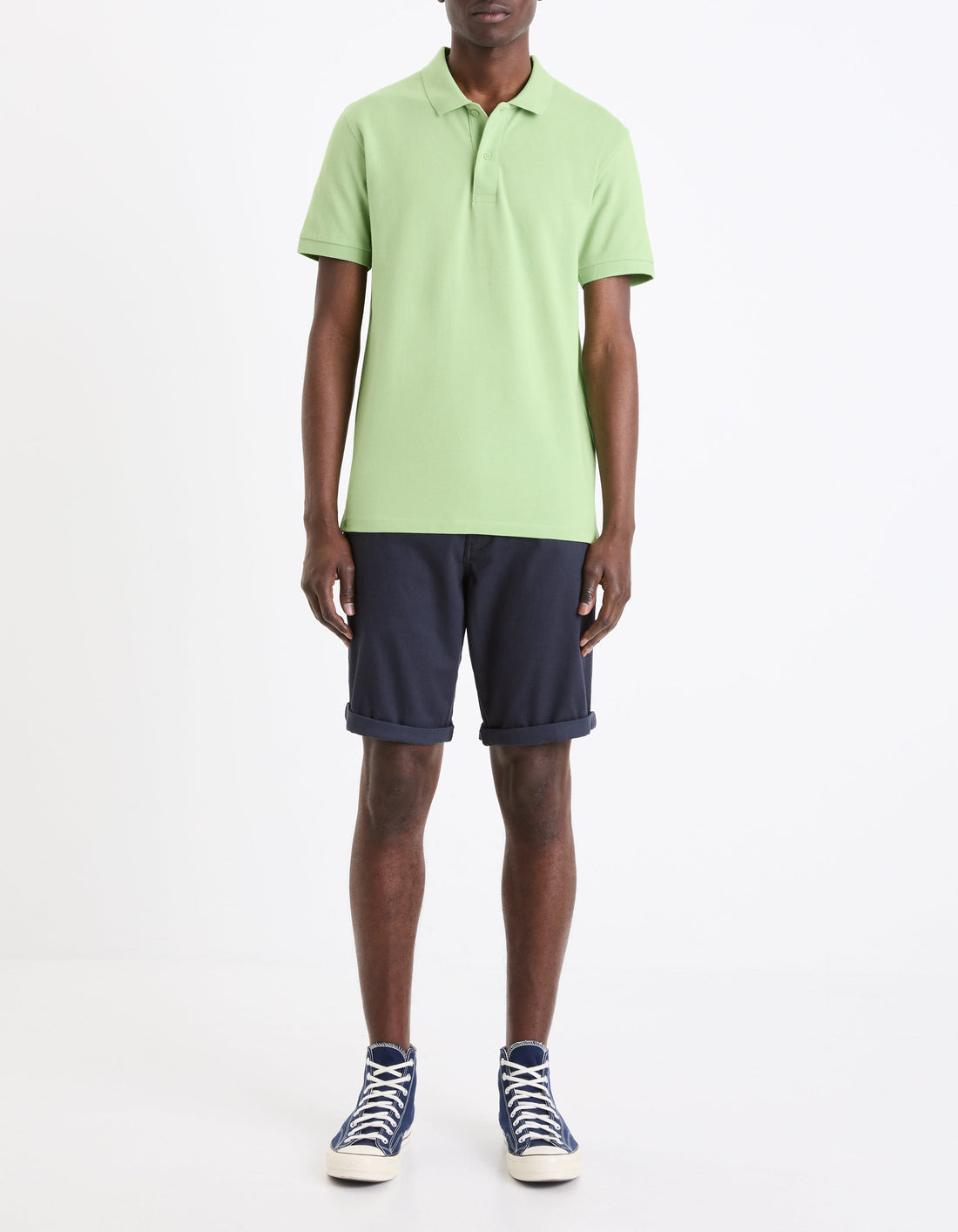 POLO MC PIQUE BASIQUE STRAIGHT COTON