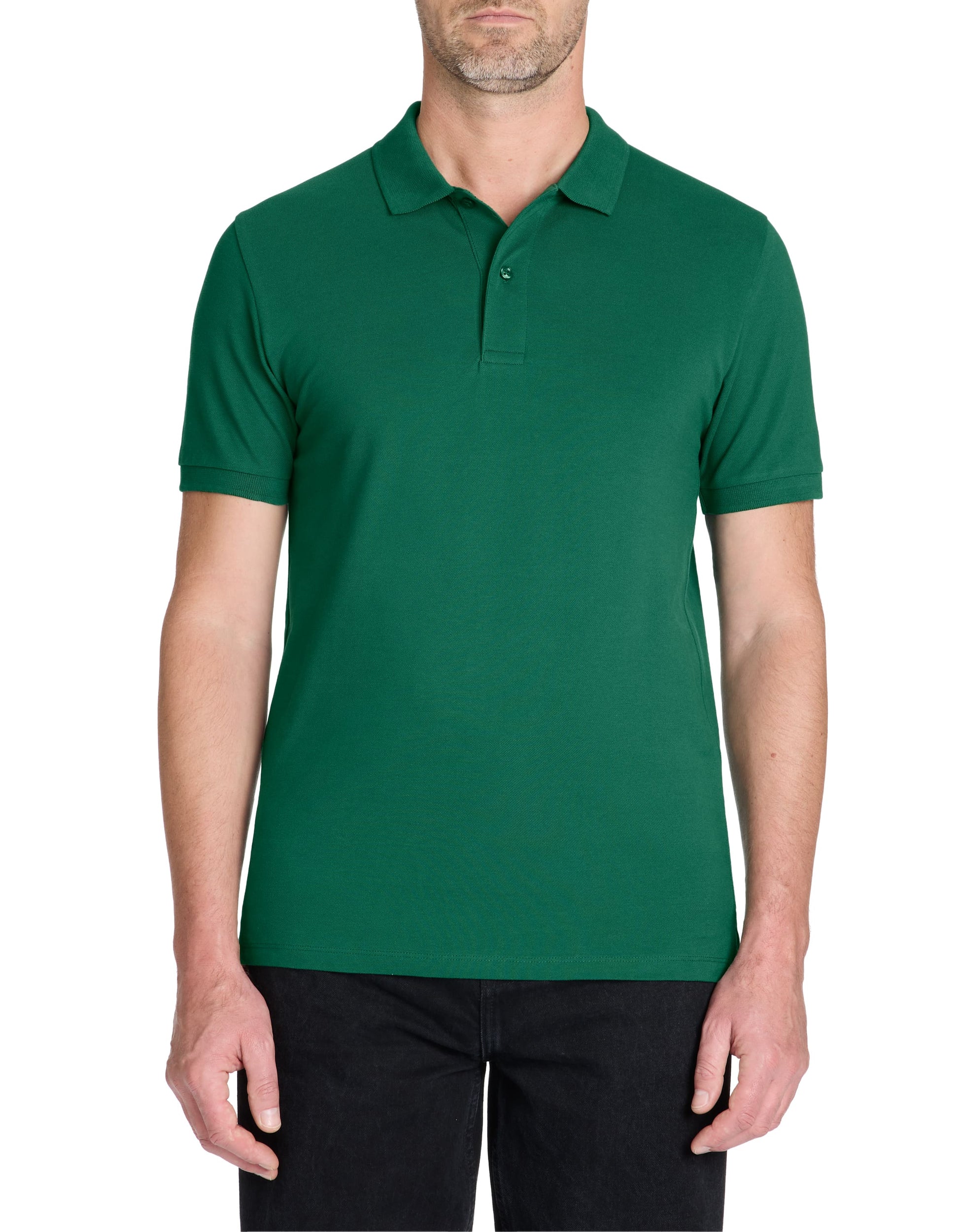 Teone True Green Short Sleeves Polo Celio