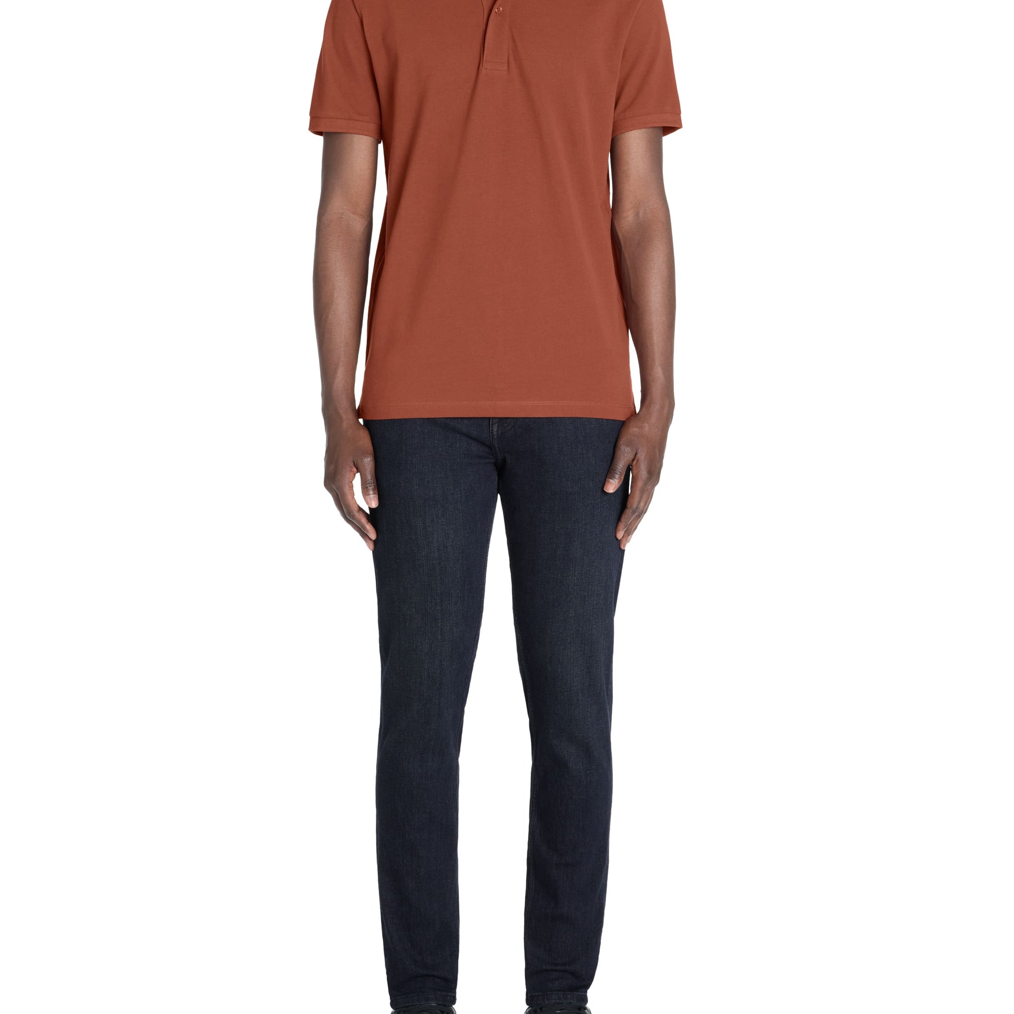 Teone Terra Short Sleeves Polo Celio