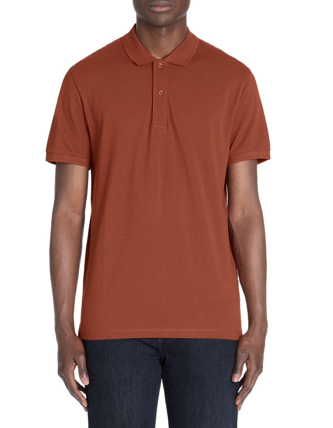 Teone Terra Short Sleeves Polo Celio