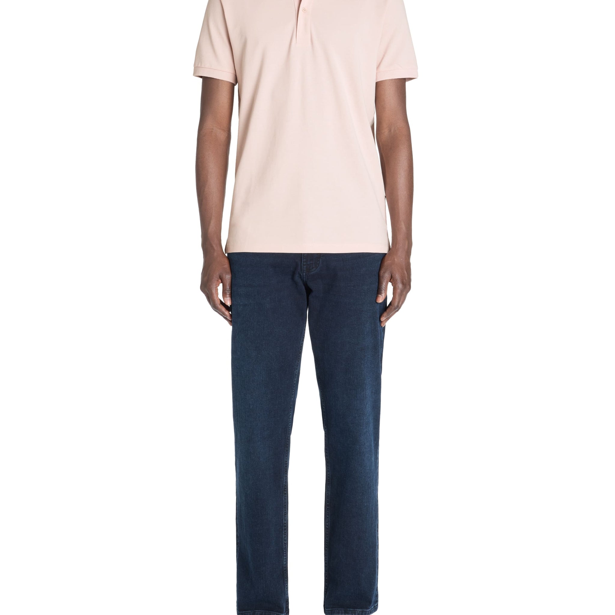 Teone Old Rose Short Sleeves Polo Celio