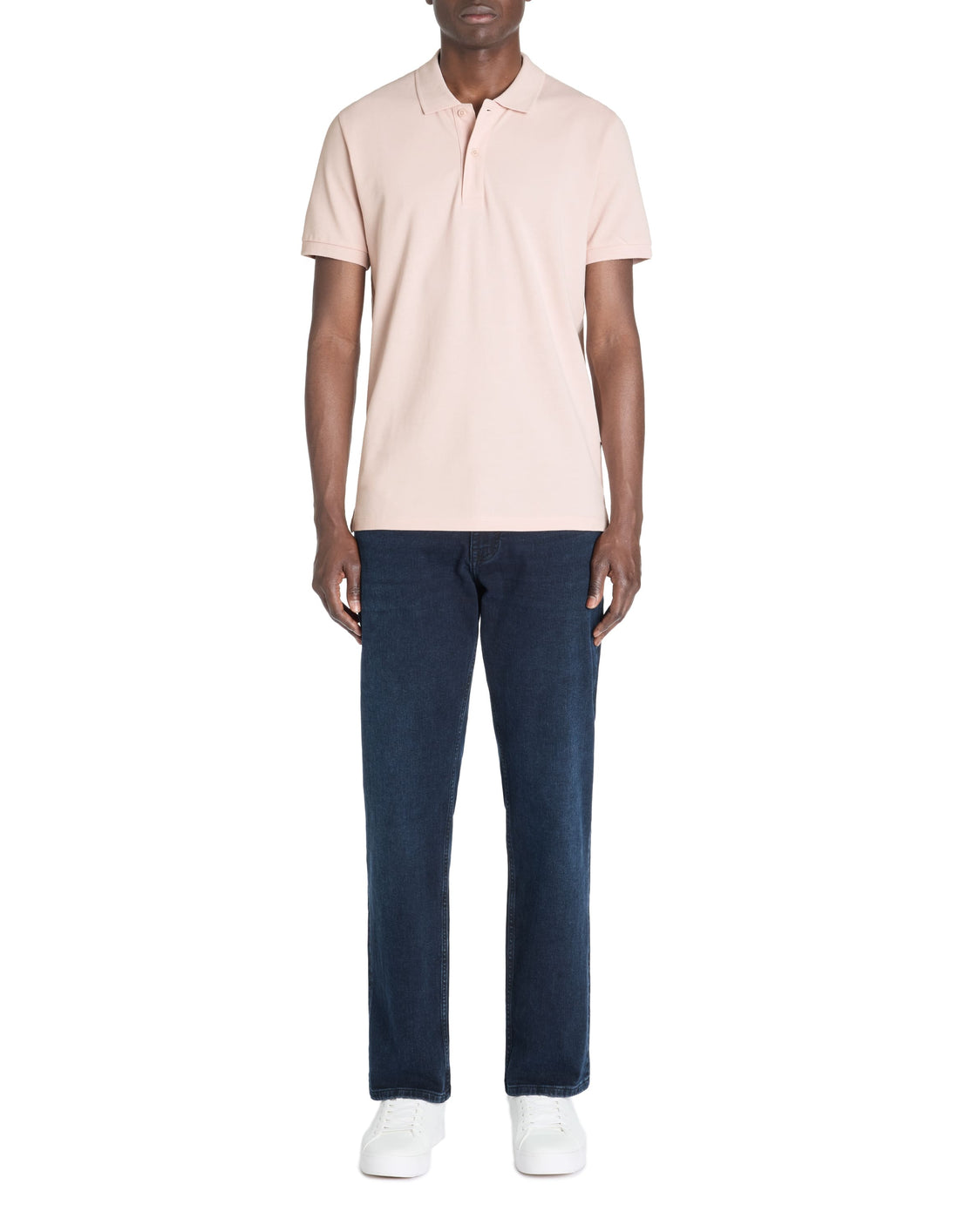 Teone Old Rose Short Sleeves Polo Celio