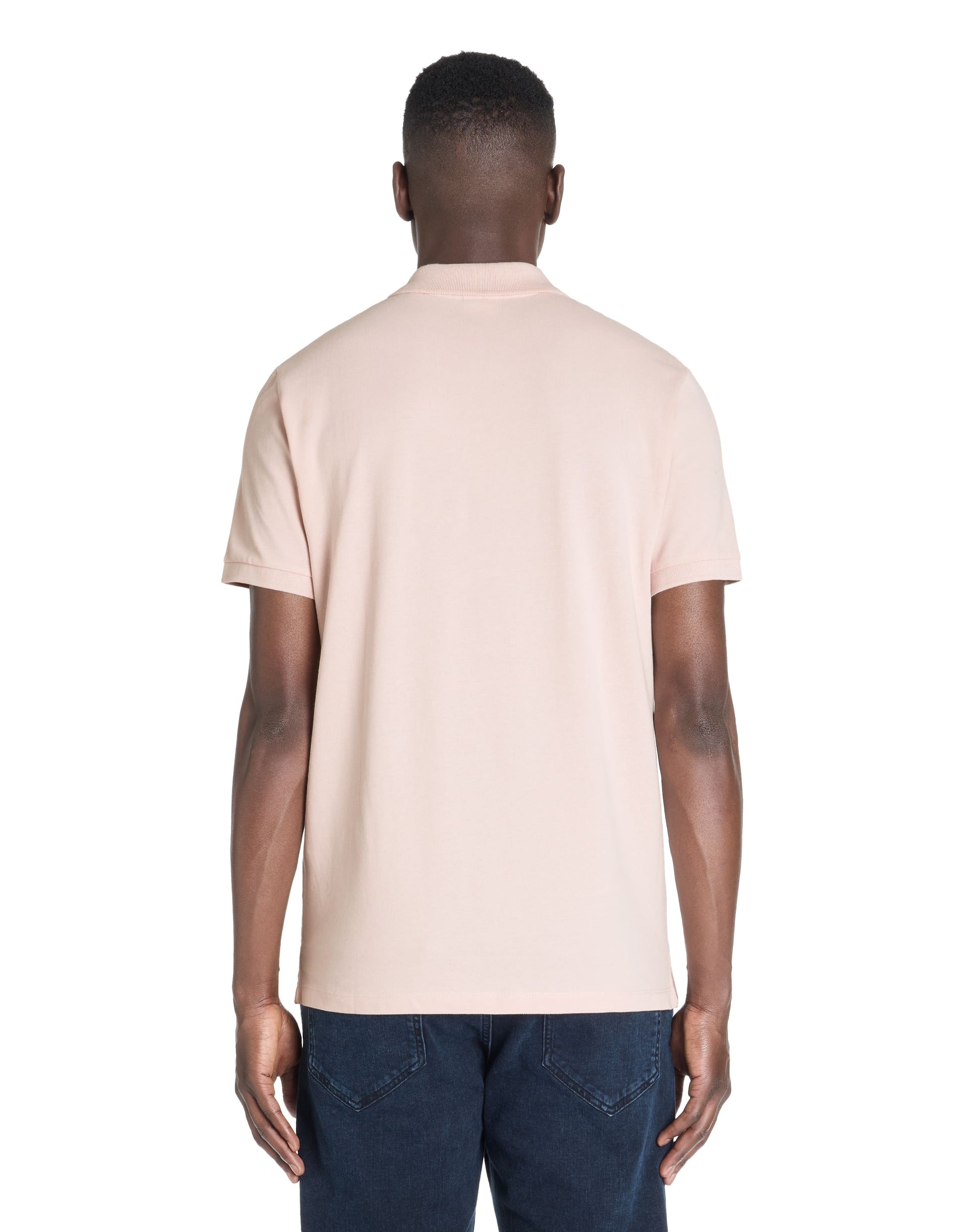 Teone Old Rose Short Sleeves Polo Celio