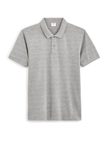 TEONE HEATHER GREY SS POLO