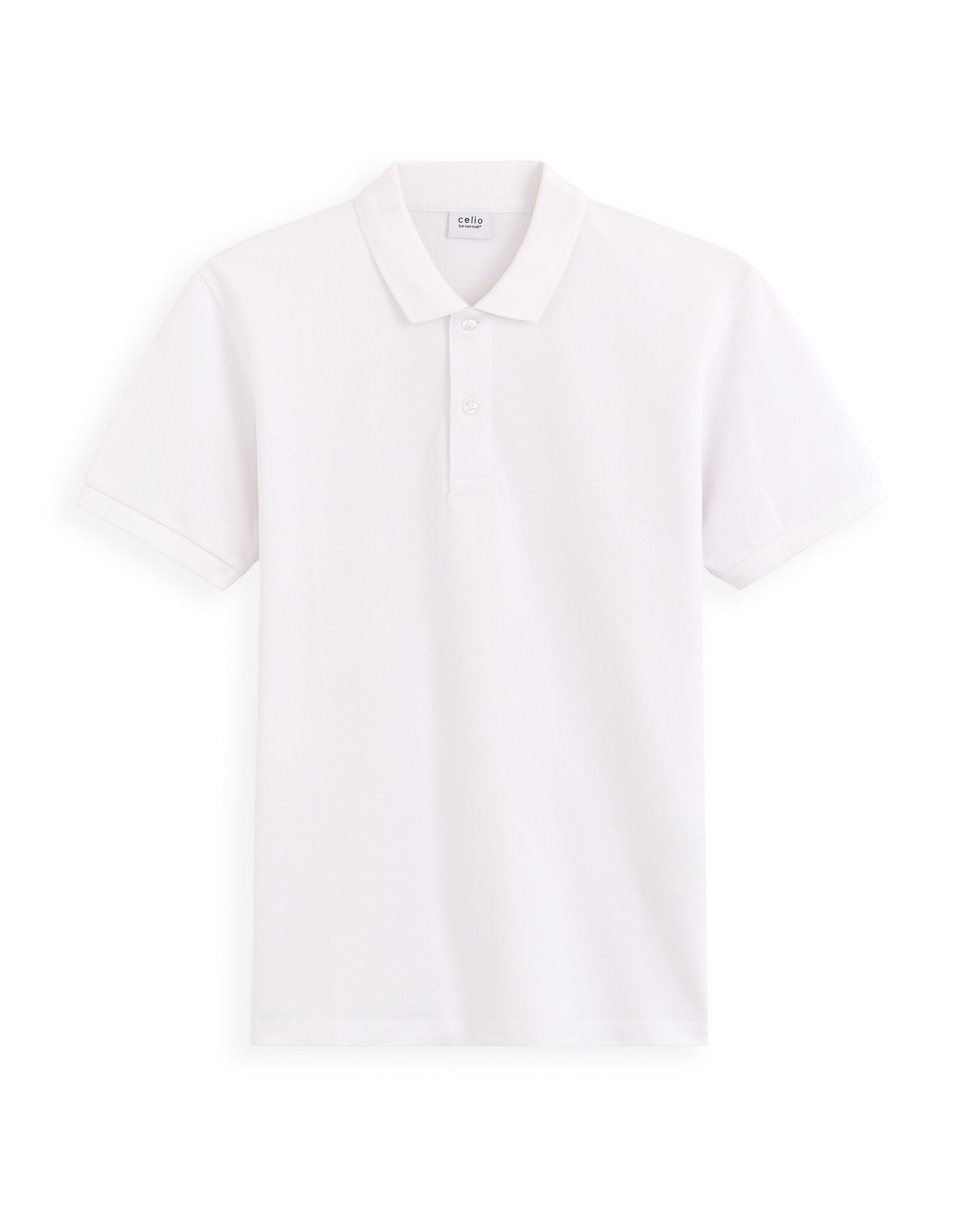 Regular pique polo shirt 100% cotton Celio