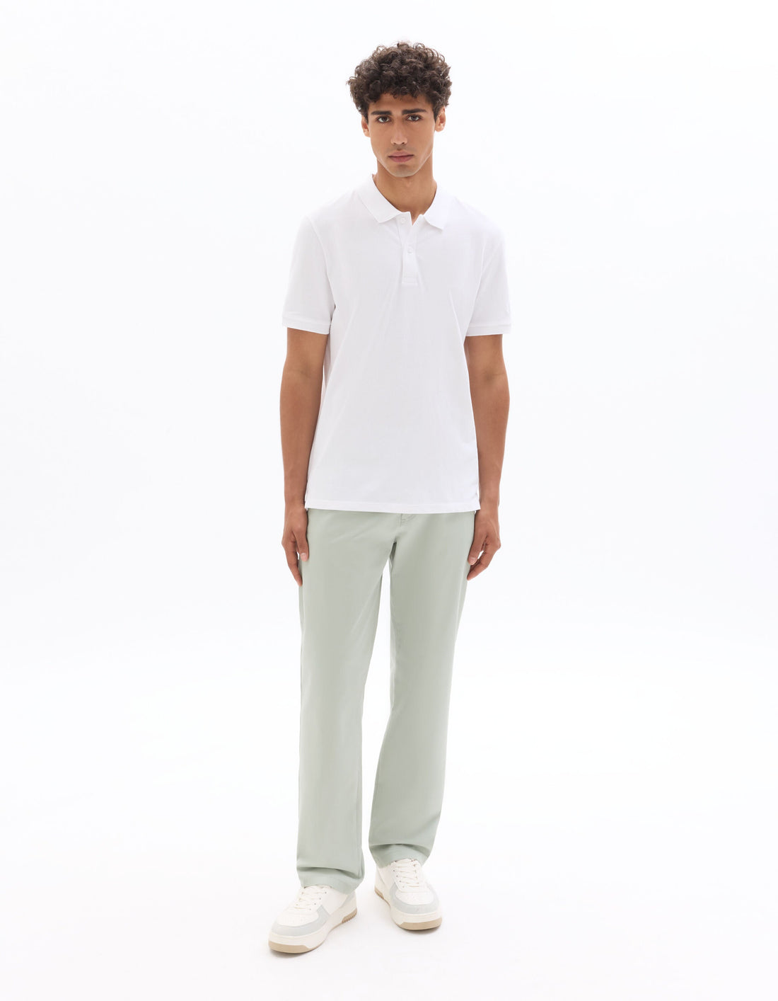 Regular pique polo shirt 100% cotton Celio