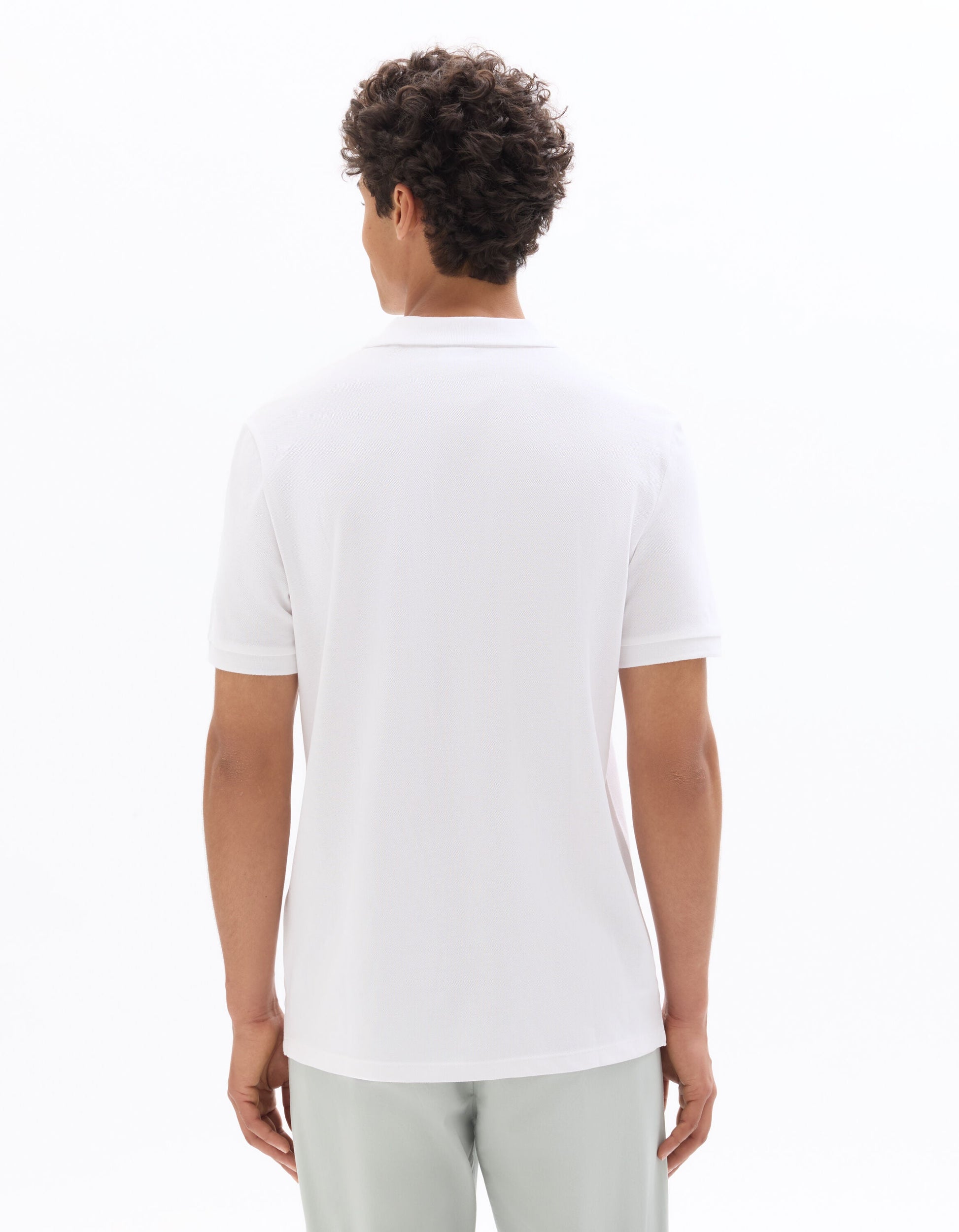 Regular pique polo shirt 100% cotton Celio