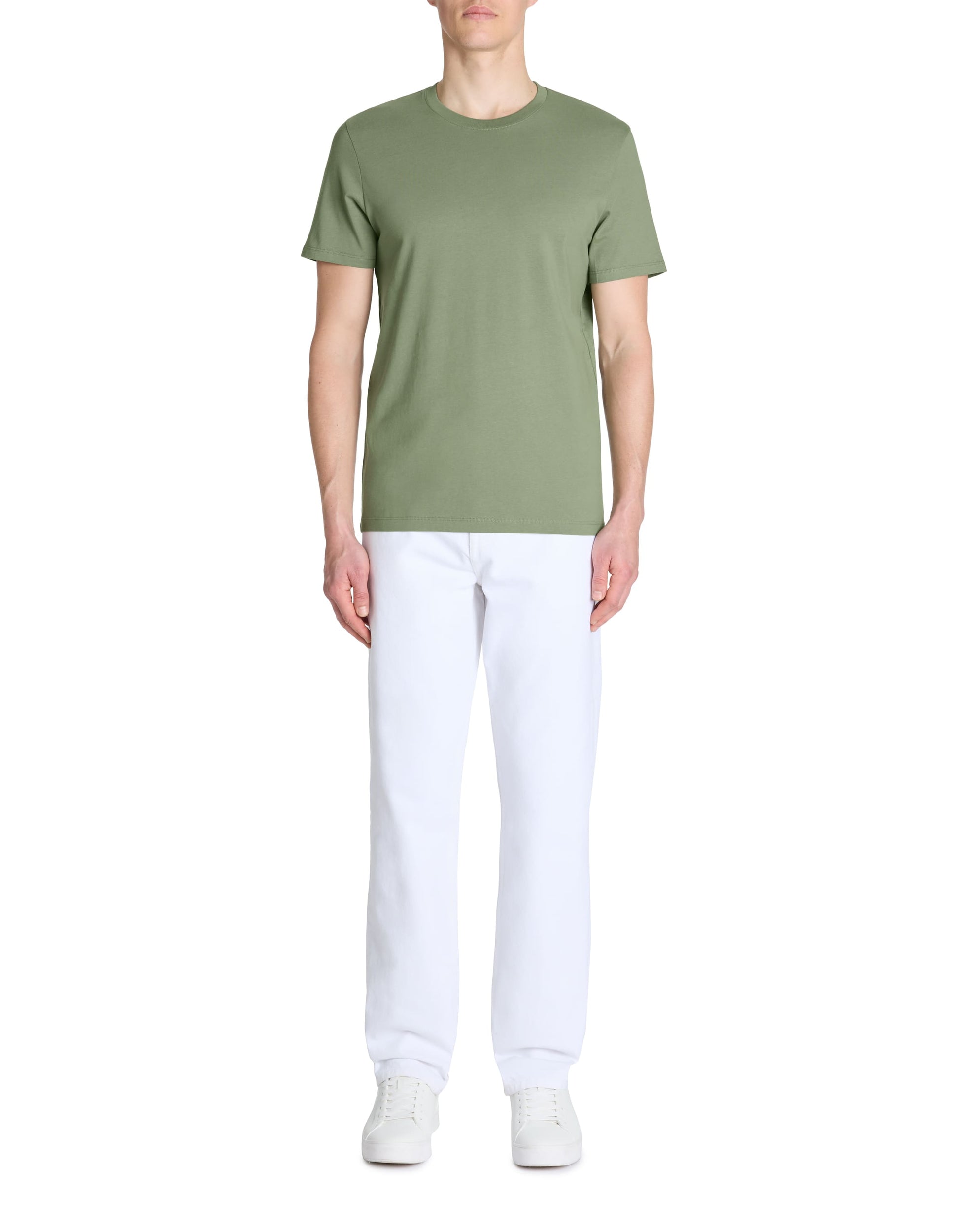 Tebase Light Khaki 01 Short Sleeves Tshirt Celio
