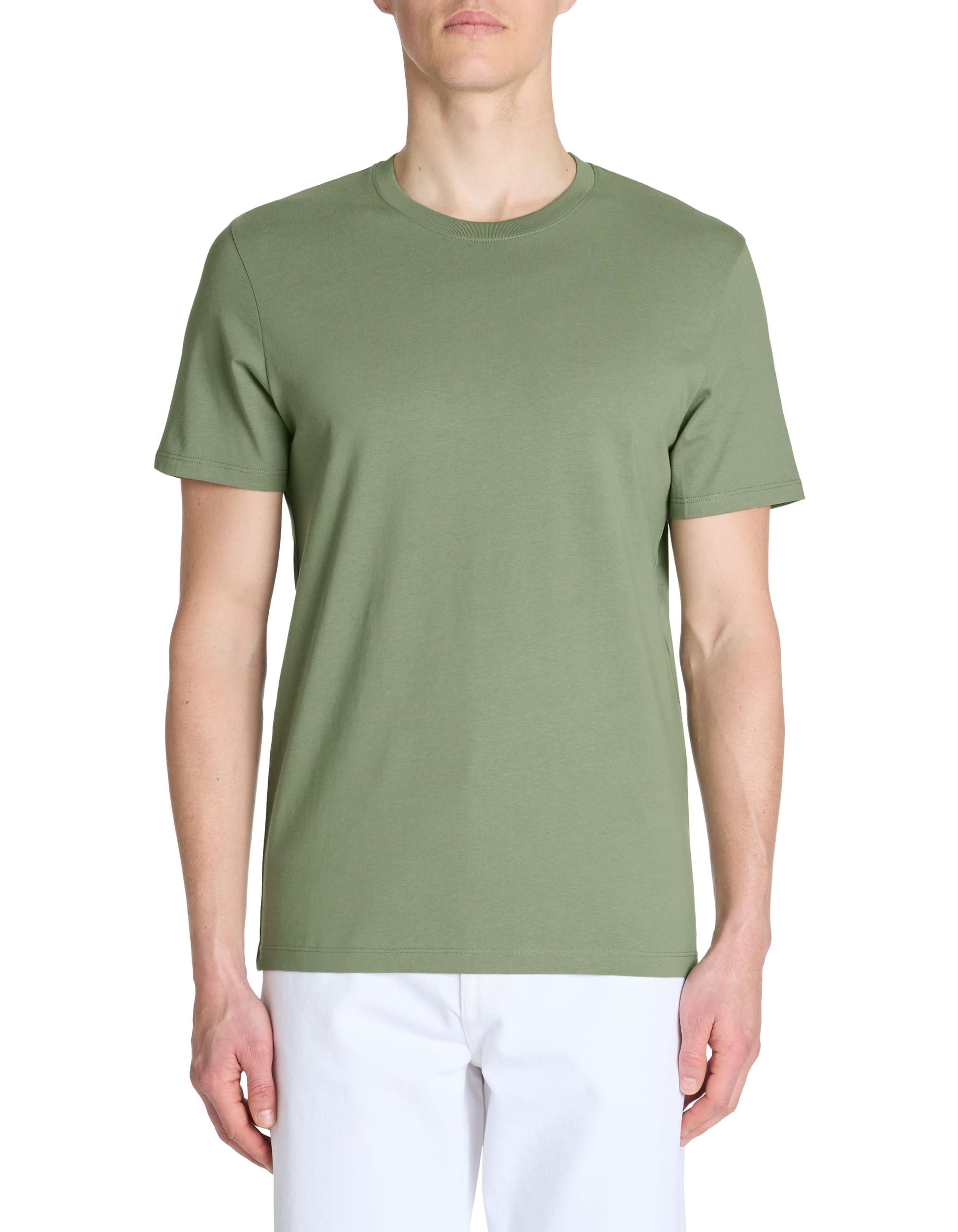 Tebase Light Khaki 01 Short Sleeves Tshirt Celio