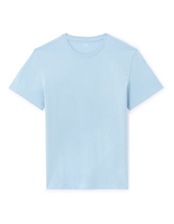 TEBASE Short sleeves TShirt-blue sky