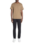 Tebase Light Taupe Short Sleeves Tshirt Celio
