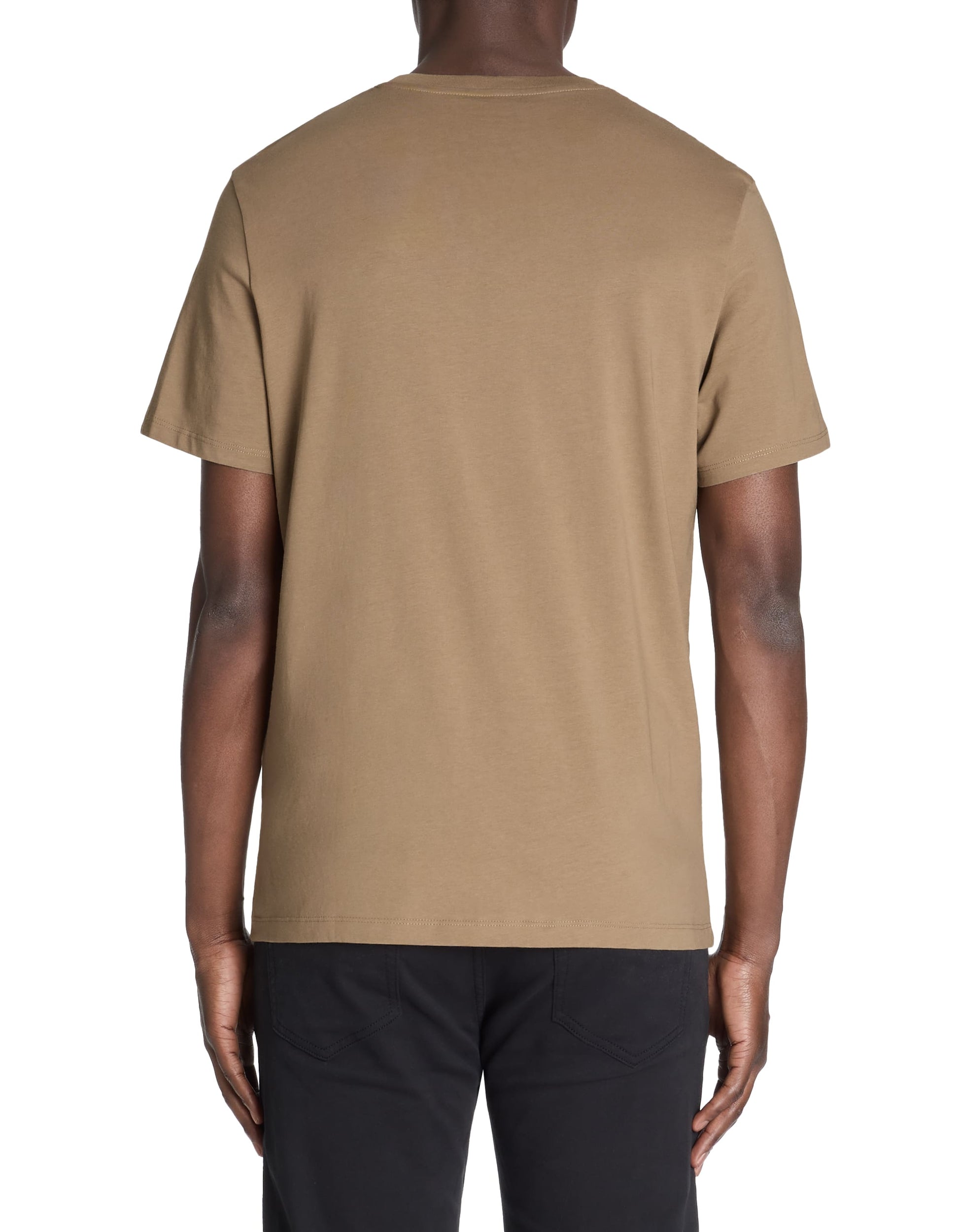 Tebase Light Taupe Short Sleeves Tshirt Celio