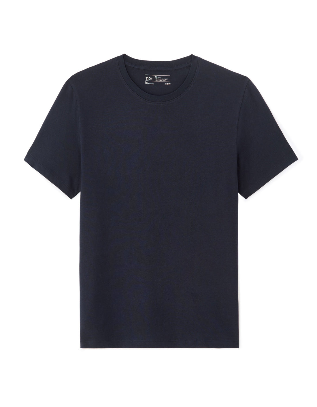 Regular fit crew neck T-shirt 100% cotton Celio