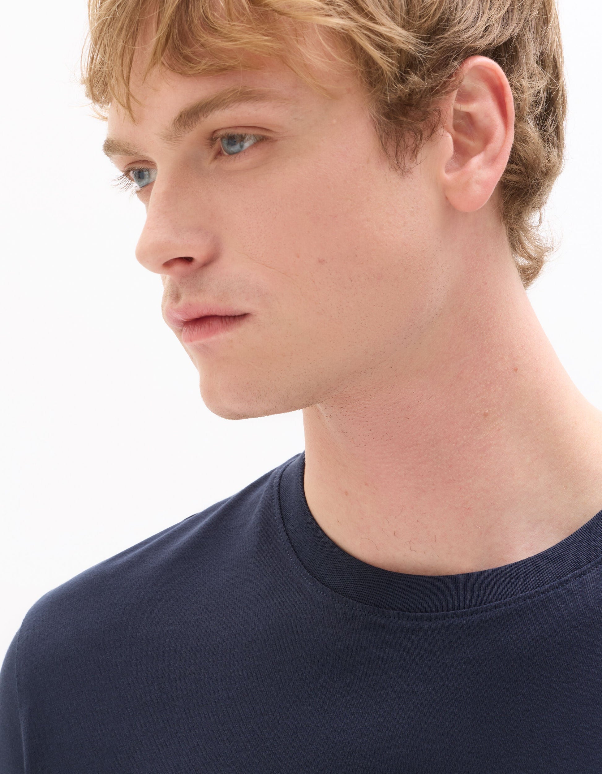 Regular fit crew neck T-shirt 100% cotton Celio