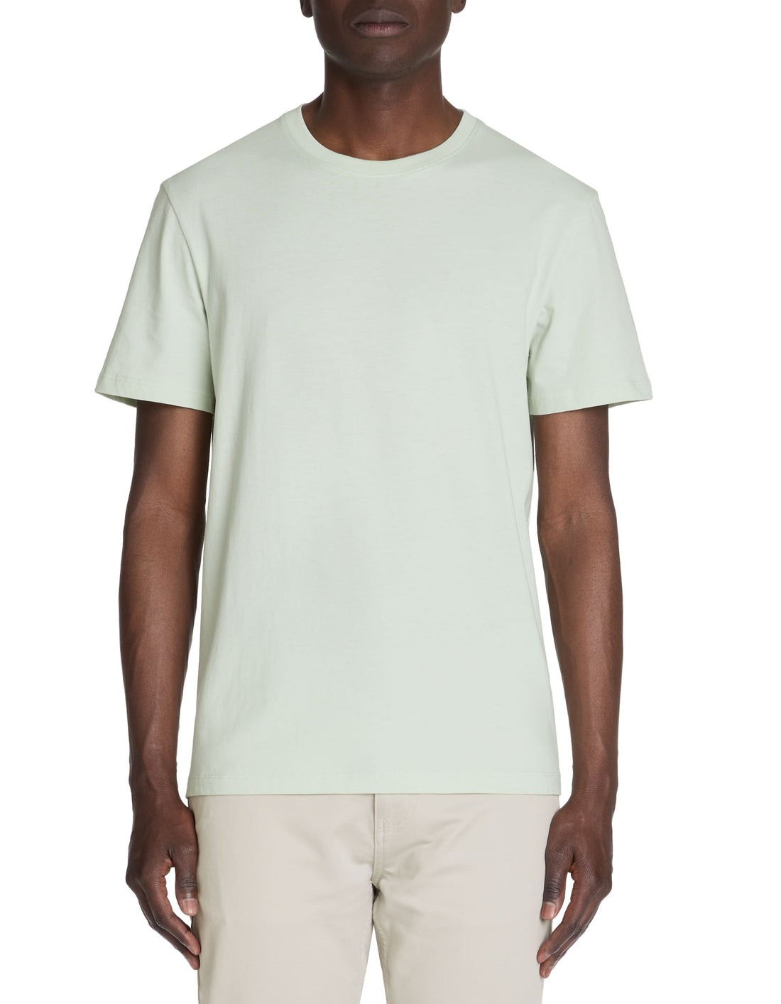 Tebase Light Green Short Sleeves Tshirt Celio
