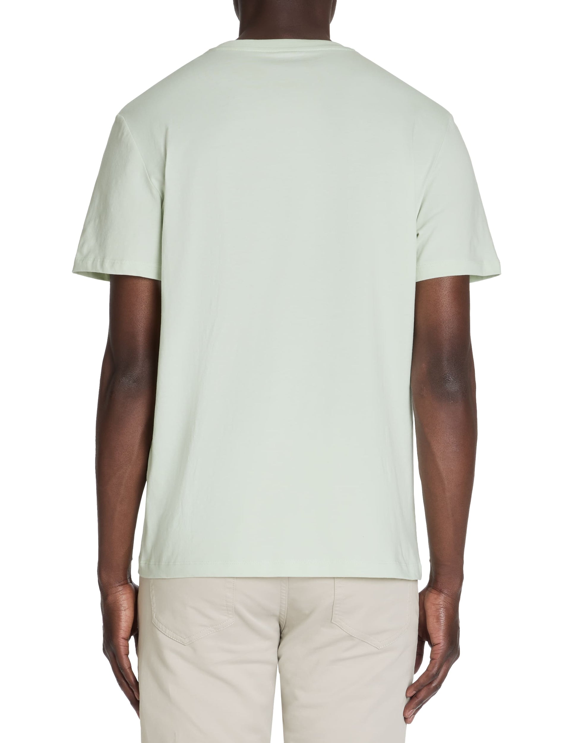 Tebase Light Green Short Sleeves Tshirt Celio