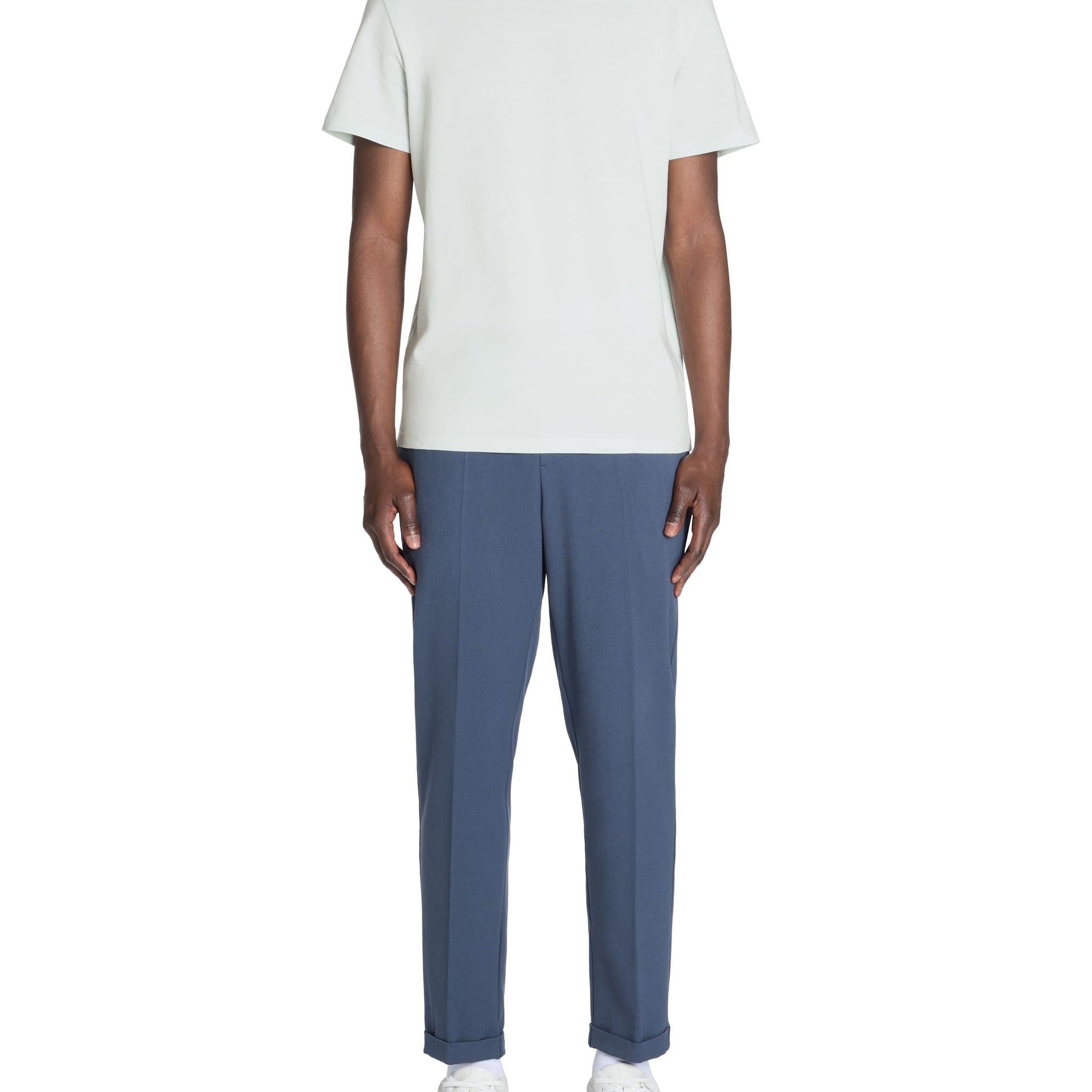 Tebase Ice Blue 05 Short Sleeves Tshirt Celio