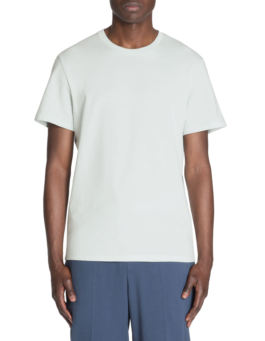 Tebase Ice Blue 05 Short Sleeves Tshirt Celio