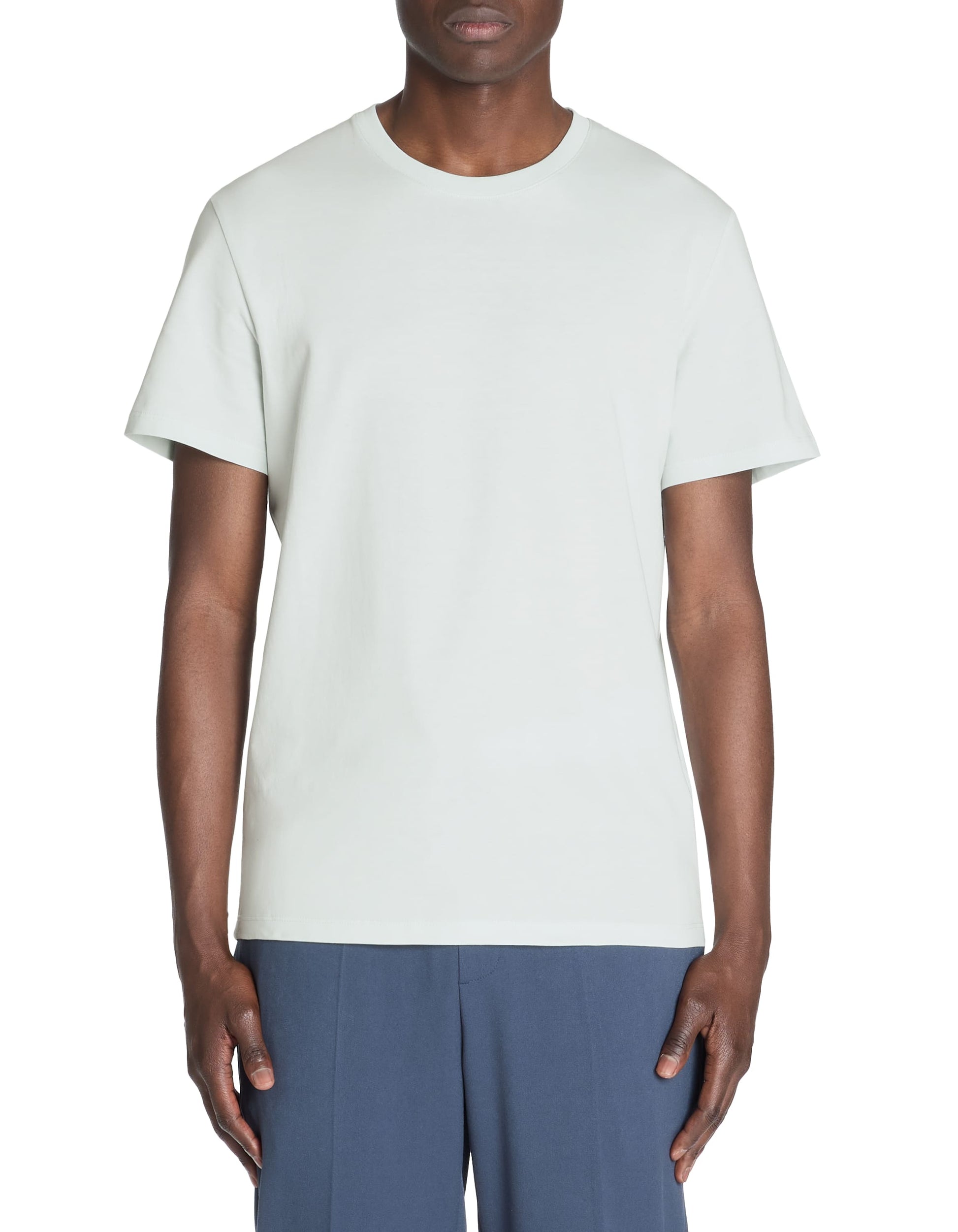 Tebase Ice Blue 05 Short Sleeves Tshirt Celio