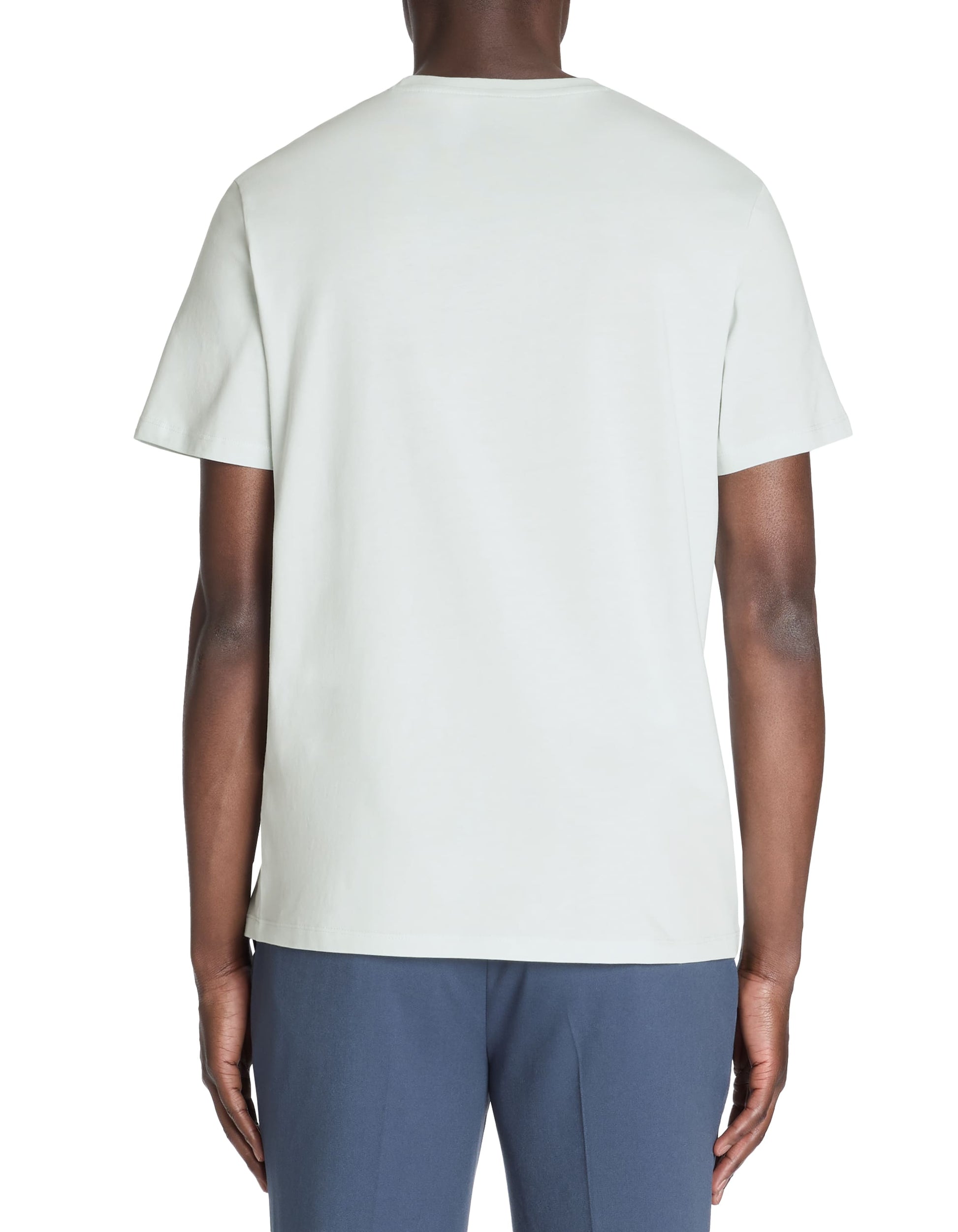 Tebase Ice Blue 05 Short Sleeves Tshirt Celio