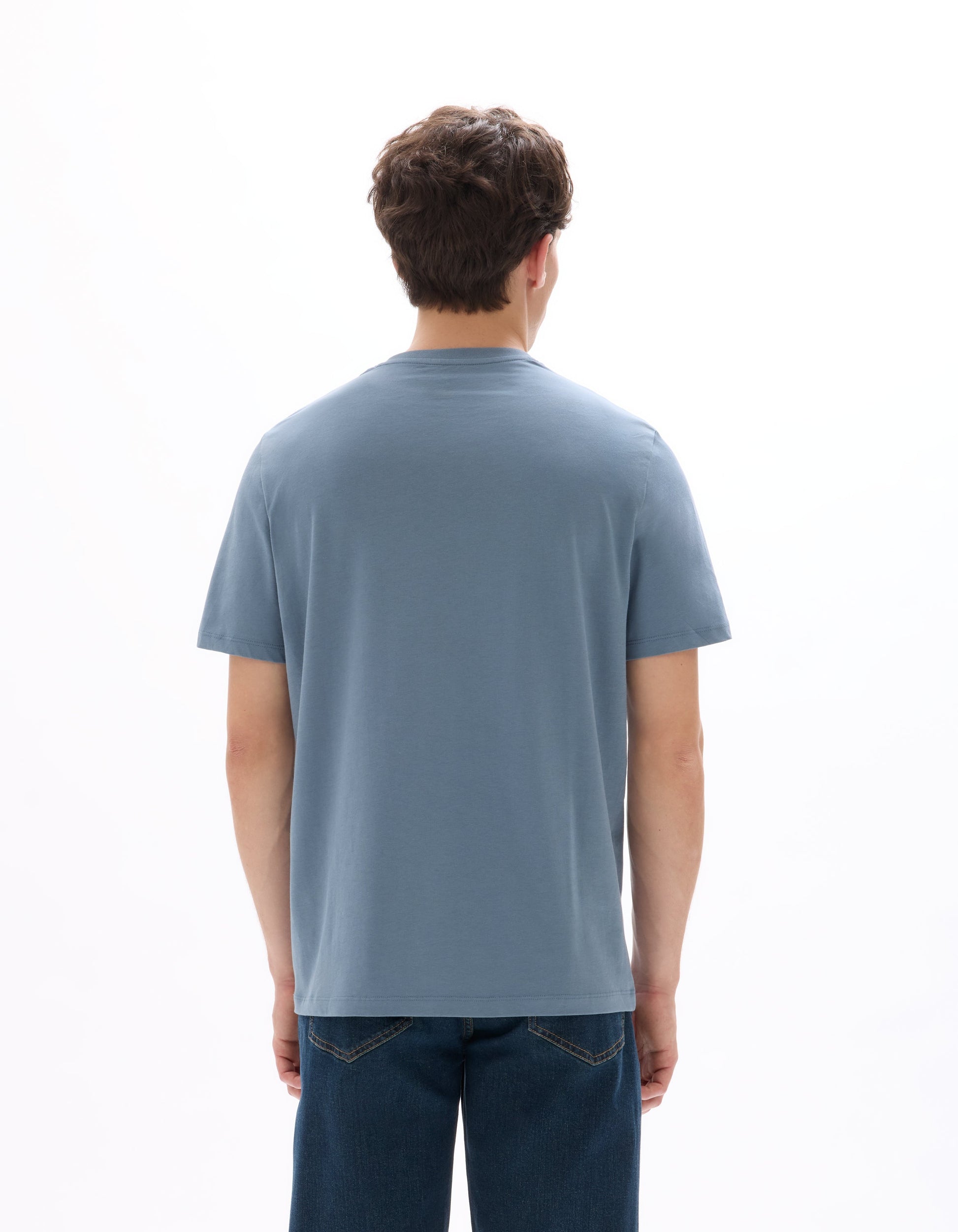 TEBASE BLUE MIRAGE SS TSHIRT Celio