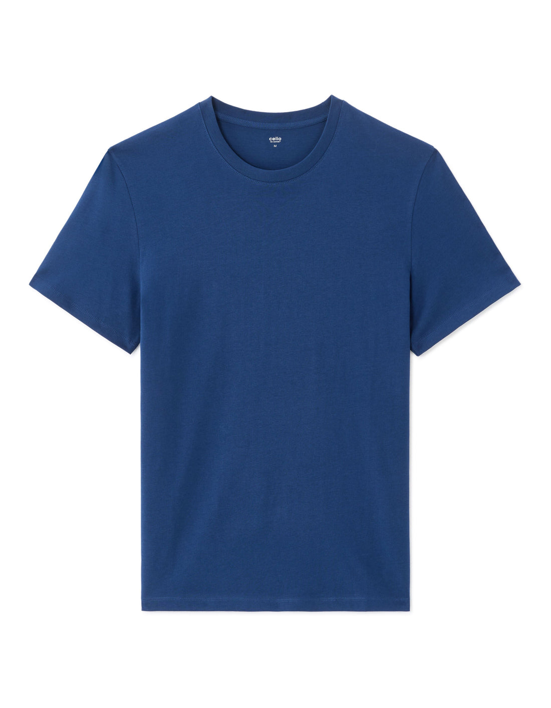 Regular Fit Crew Neck 100% Cotton T-shirt Celio