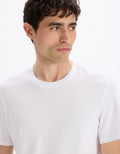 Tebase Optical White Short Sleeves Tshirt Celio