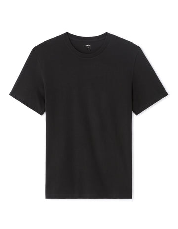 Tebase Black Short Sleeves Tshirt