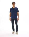 TEBOX BLEU NUIT SS TSHIRT Celio