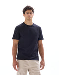 Tebox Black Short Sleeves Tshirt Celio