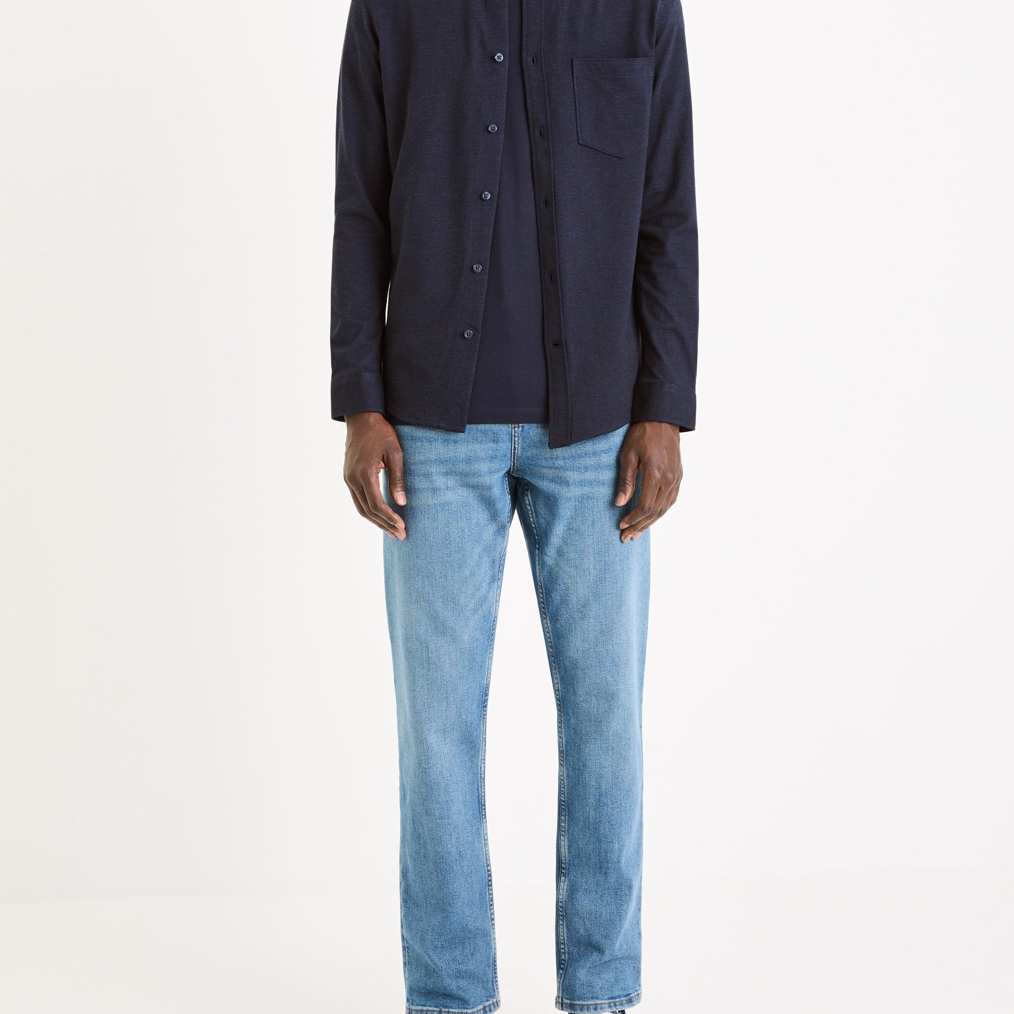 BAPIK NAVY LS SHIRT Celio