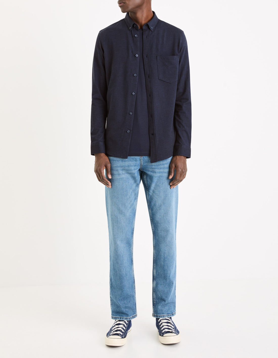 BAPIK NAVY LS SHIRT Celio