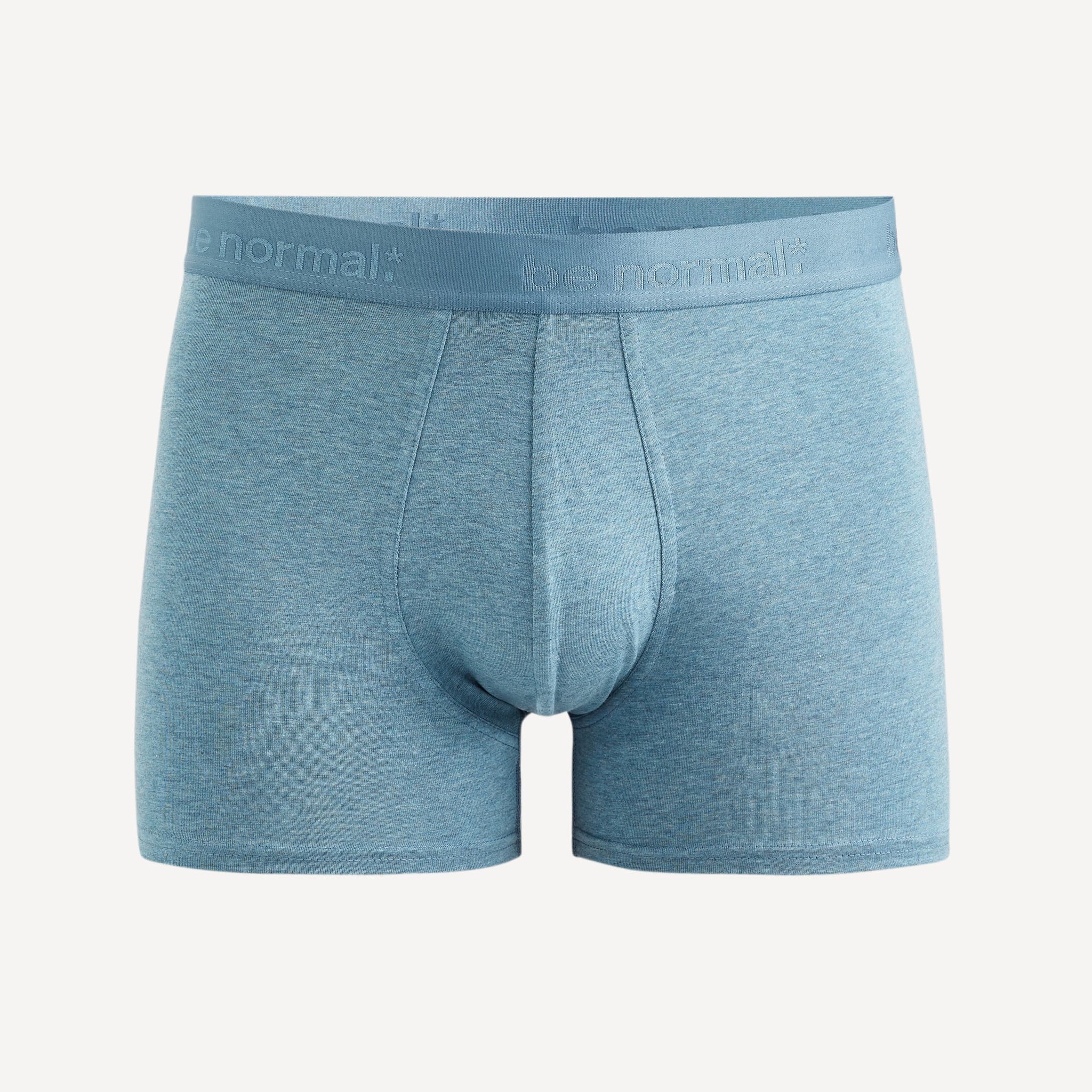 Binormal Heather Blue Boxers Celio